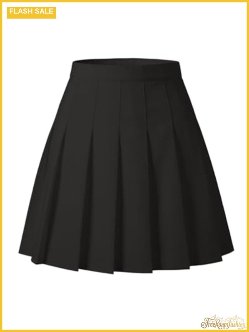 A-Line Pleated Mini Skort High Waisted Tennis Skirt Polyester Viscose